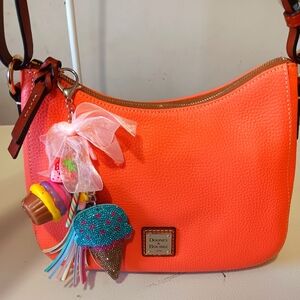 Dooney & Bourke Orange Leather  Bag